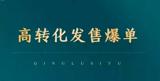 高转化发售爆单，引爆私域成交，打破运营全链-淘金日记