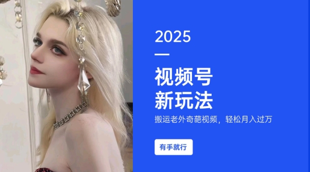 搬运老外奇葩视频,撸视频号分成计划收益,每天只需一小时,新手小白轻松月入过W-淘金日记