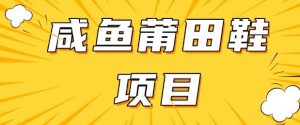 闲鱼高转化项目,手把手教你做,日入3张+(详细教程+货源)-淘金日记
