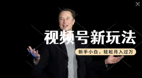 制作热点事件视频，撸视频号分成计划收益，操作简单，新手小白轻松月入过W-淘金日记