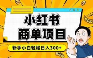 小红书千粉商单，稳定快速变现项目，实现月入6-8k并不是很难-淘金日记
