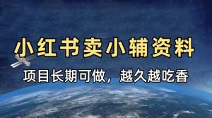 小学教辅资料在小红书这样卖,项目长期稳定收益,越久越吃香-淘金日记