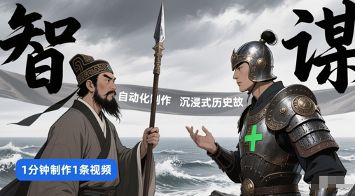 扣子工作流一键生成沉浸式历史故事，一天工作量，3分钟搞定-淘金日记