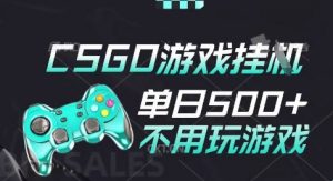 25年CSGO游戏搬砖，全自动挂G，不需要玩游戏，手机操作日入3张(不是汇率搬砖)【揭秘】-淘金日记