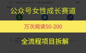 公众号女性赛道,最近爆火系列,条条作品阅读量10w+-淘金日记