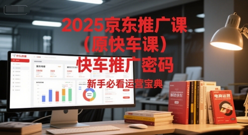 2025京东推广课（原快车课）解锁京东快车推广密码，新手必看运营宝典-淘金日记