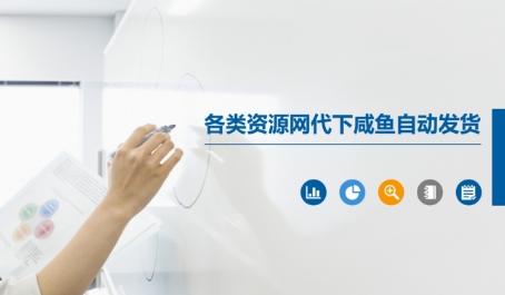 各类资源网代下咸鱼自动发货-淘金日记
