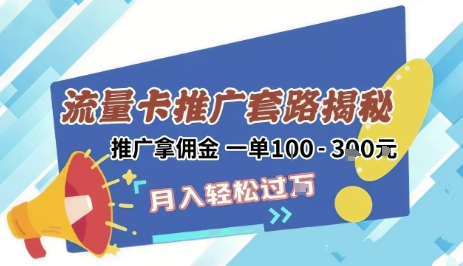 2025年外面卖1500的流量卡项目最新玩法，绿色无门槛对新手非常友好，日入3张+-淘金日记
