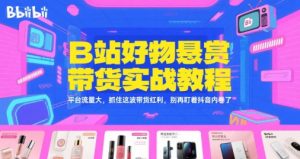 B站好物悬赏带货实战教程，平台流量大，抓住这波带货红利，别再盯着抖音内卷了-淘金日记