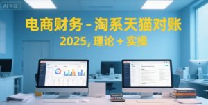 电商财务-淘系天猫对账2025,理论+实操-淘金日记