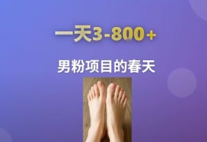 AI一键生成美女素材，一天收益3-8张，男粉项目的春天-淘金日记
