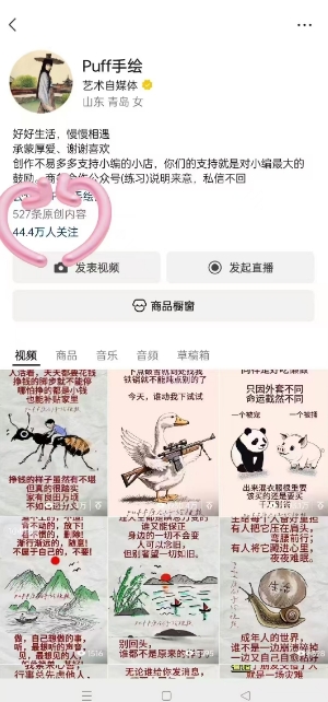 Puff手绘视频号分成项目,三天过分成计划,简单易上手,适合新手-淘金日记