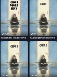 AI制作爆款书单，抖音42粉丝博主书单号制作拆解，单条视频28W赞-淘金日记