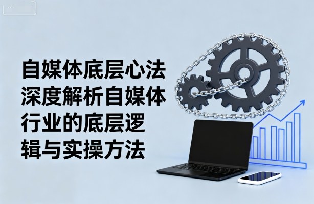 自媒体底层心法,深度解析自媒体行业的底层逻辑与实操方法-淘金日记