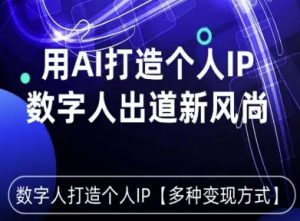 用星幻AI数字人打造个人IP,实现多种变现方式,数字人出道新风尚-淘金日记