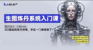LibLibAI哩布哩布生图炼丹系统入门课，从生图到炼丹，只学这一门就够了-淘金日记