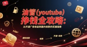 油管(youtube)挣钱全攻略:从开通广告收益到国内收款的实操指南(更新)-淘金日记