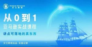 从0-1亚马逊实战课程,亚马逊从0-1,从1-10实操变现-淘金日记