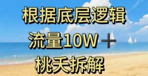据底层逻辑，流量10W+，以安全知识科普为例-淘金日记