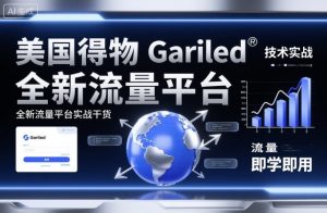 美国得物Gariled技术实战,全新流量平台实战干货,即学即用-淘金日记