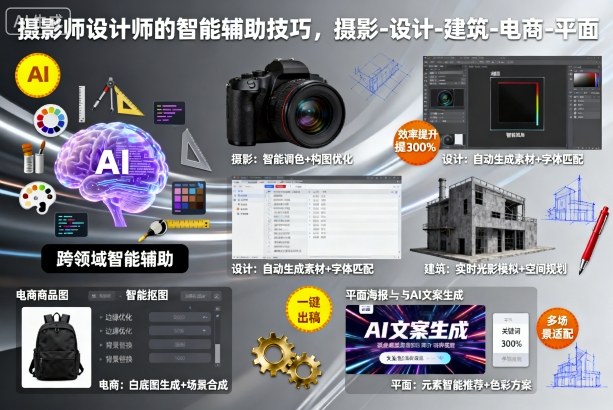 摄影师设计师的智能辅助技巧,摄影-设计-建筑-电商-平面-淘金日记