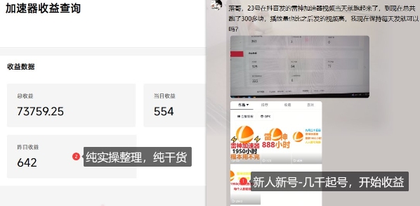 游戏加速器项目4.0_最新打法思路(爱玩游戏也能边玩边被动收益)-淘金日记