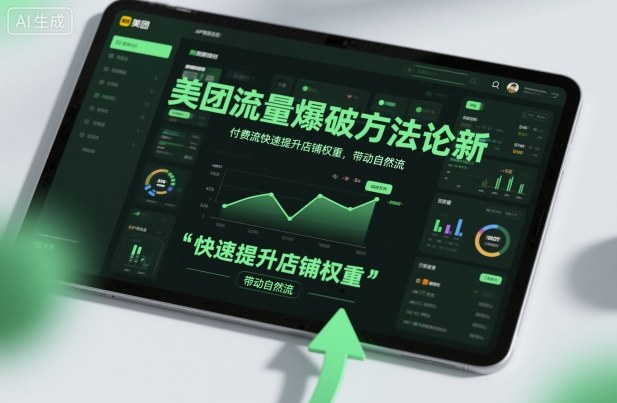 美团流量爆破方法论,付费流快速提升店铺权重,带动自然流-淘金日记