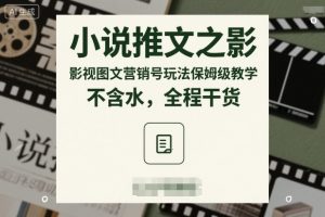 小说推文之影视图文营销号玩法保姆级教学，不含水，全程干货-淘金日记