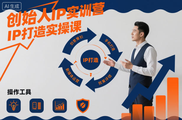 创始人IP实训营，IP打造实操课-淘金日记