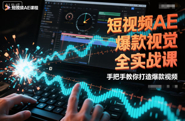短视频AE爆款视觉全实战课,手把手教你打造爆款视频-淘金日记