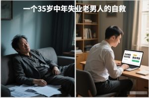 付费文章:一个35岁中年失业老男人的自救-淘金日记