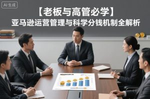 【老板与高管必学】亚马逊运营管理与科学分钱机制全解析-淘金日记