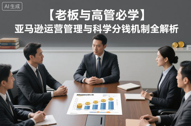 【老板与高管必学】亚马逊运营管理与科学分钱机制全解析-淘金日记