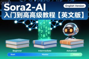 Sora2-AI入门到高级教程【英文版】-淘金日记