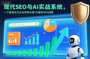 现代SEO与AI实战系统,一个能真正为企业带来长期价值的SEO战略(英语+中文字幕)-淘金日记