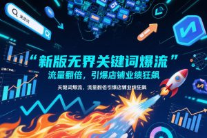 新版无界关键词爆流,流量翻倍,引爆店铺业绩狂飙-淘金日记