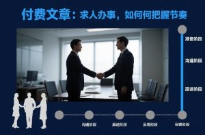 付费文章：求人办事，如何把握节奏-淘金日记
