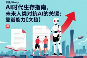 AI时代生存指南，未来人类对抗AI的关键：靠谱能力【文档】-淘金日记