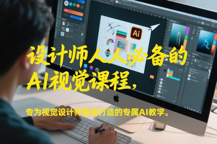 设计师人人必备的AI视觉课程，专为视觉设计师量身打造的专属AI教学-淘金日记