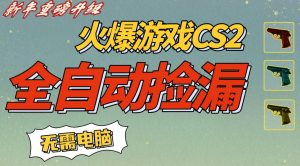 CS2交易市场全自动捡漏賺钱,新年好项目,无需玩游戏,一部手机轻松日入5张,稳定副业【揭秘】-淘金日记