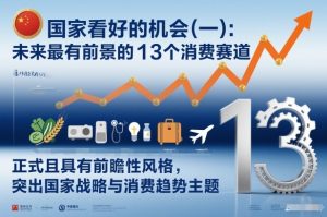 付费文章:国家看好的机会(一):未来最有前景的13个消费赛道-淘金日记