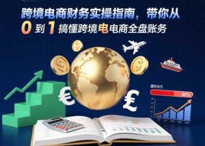 跨境电商财务实操指南，带你从0到1搞懂跨境电商全盘账务-淘金日记