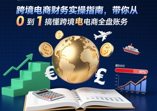 跨境电商财务实操指南,带你从0到1搞懂跨境电商全盘账务-淘金日记