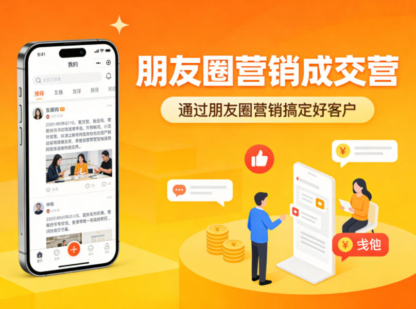 朋友圈营销成交营，通过朋友圈营销来搞定好客户-淘金日记