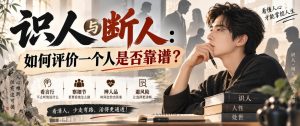 付费文章:识人与断人:如何评价一个人是否靠谱?-淘金日记