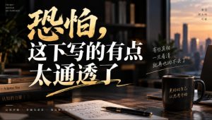 灏泽叔最新付费文章:恐怕,这下写的有点太通透了-淘金日记