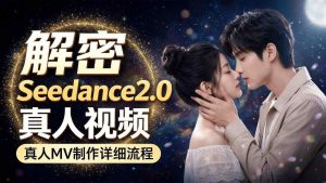 Seedance 2.0解密教程：零基础制作真人MV全流程-淘金日记