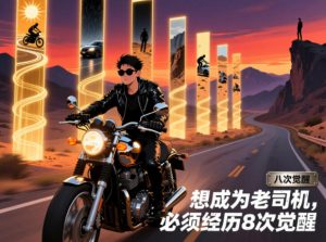 付费文章:想成为老司机,必须经历8次觉醒-淘金日记