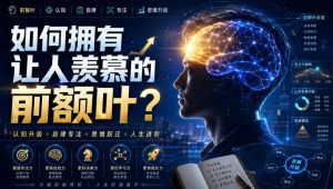 付费文：如何拥有让人羡慕的前额叶？-淘金日记