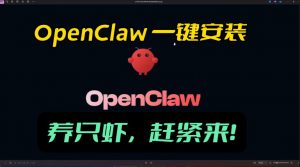 openclaw安装教程和资料,10分钟搞定,一切,让你轻松拥有龙虾-淘金日记